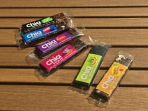 CHIA Energy bar products